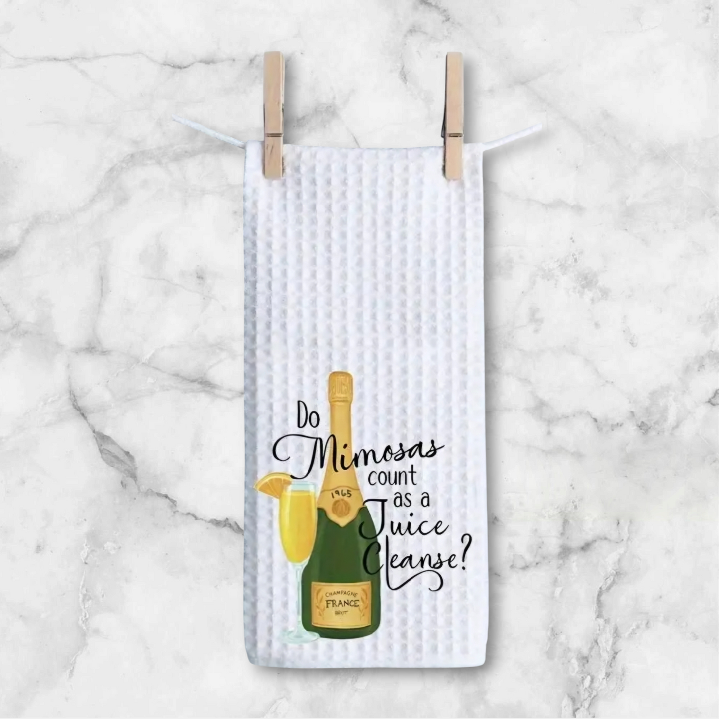 Mimosa Tea Towel