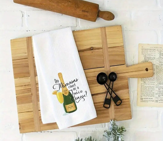 Mimosa Tea Towel